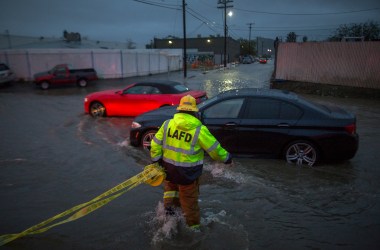 The storm that hit Southern California on February 17th, 2017, which caused widespread flash floods, was the most powerful the region had faced in six years.