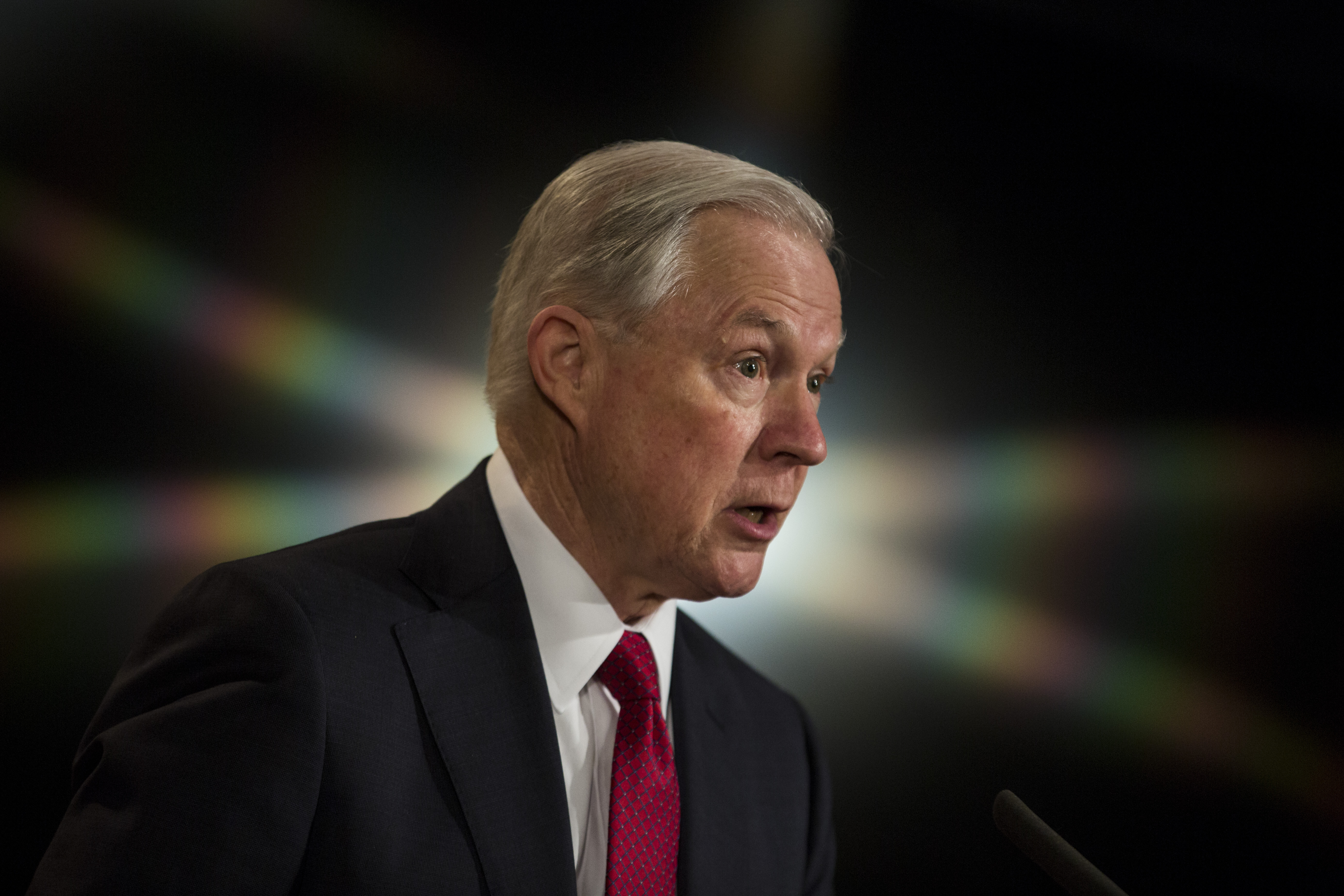 Attorney General Jeff Sessions, pictured here in February of 2017.