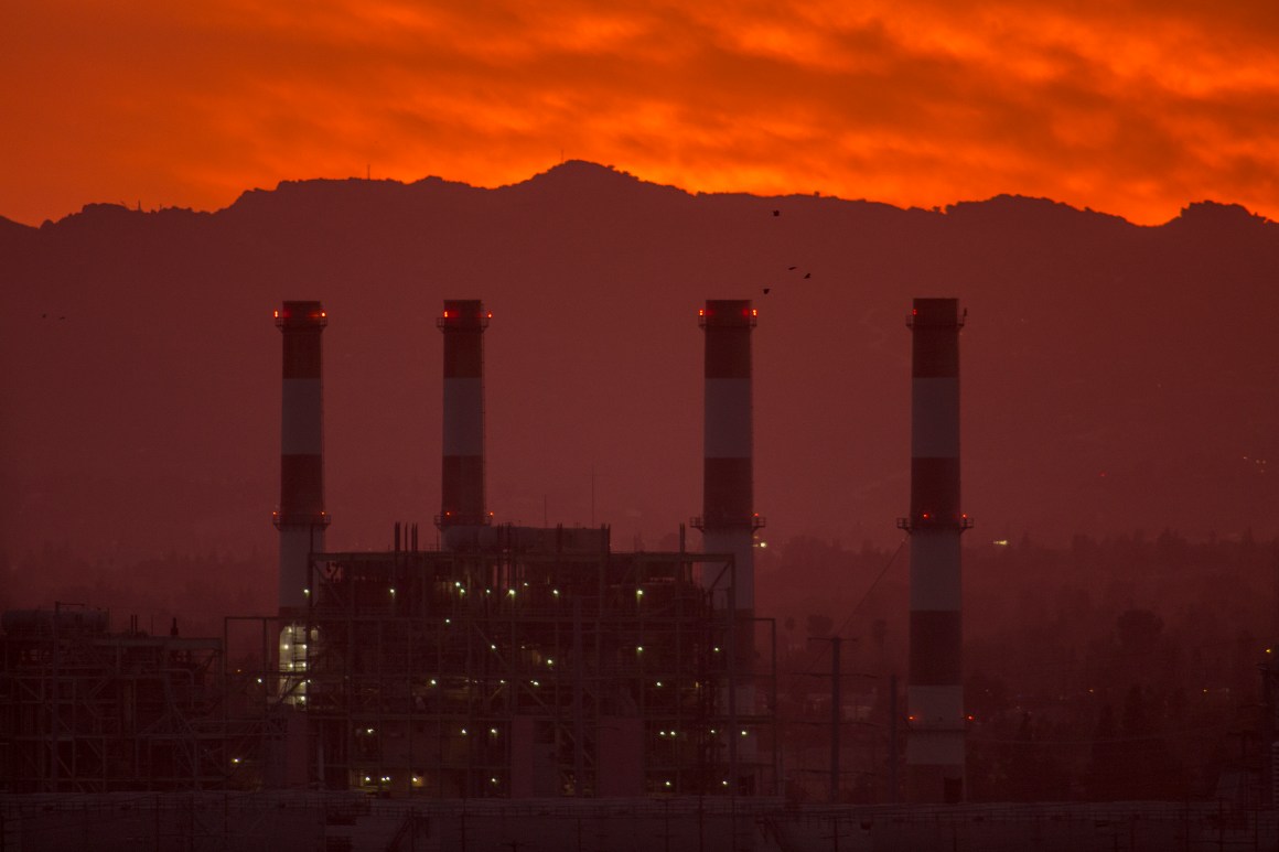 The gas-powered Valley Generating Station on March 10th, 2017 in Sun Valley, California.