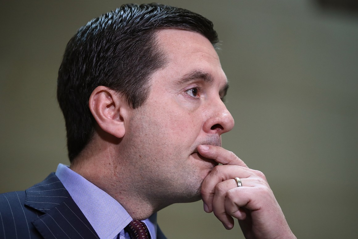 Committee on Intelligence Chairman Devin Nunes (R-California).