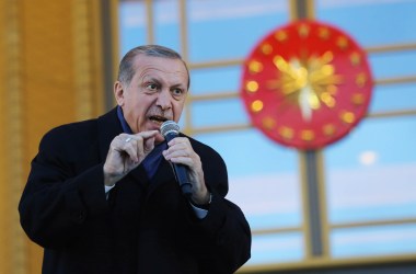 Turkish President Recep Tayyip Erdoğan.