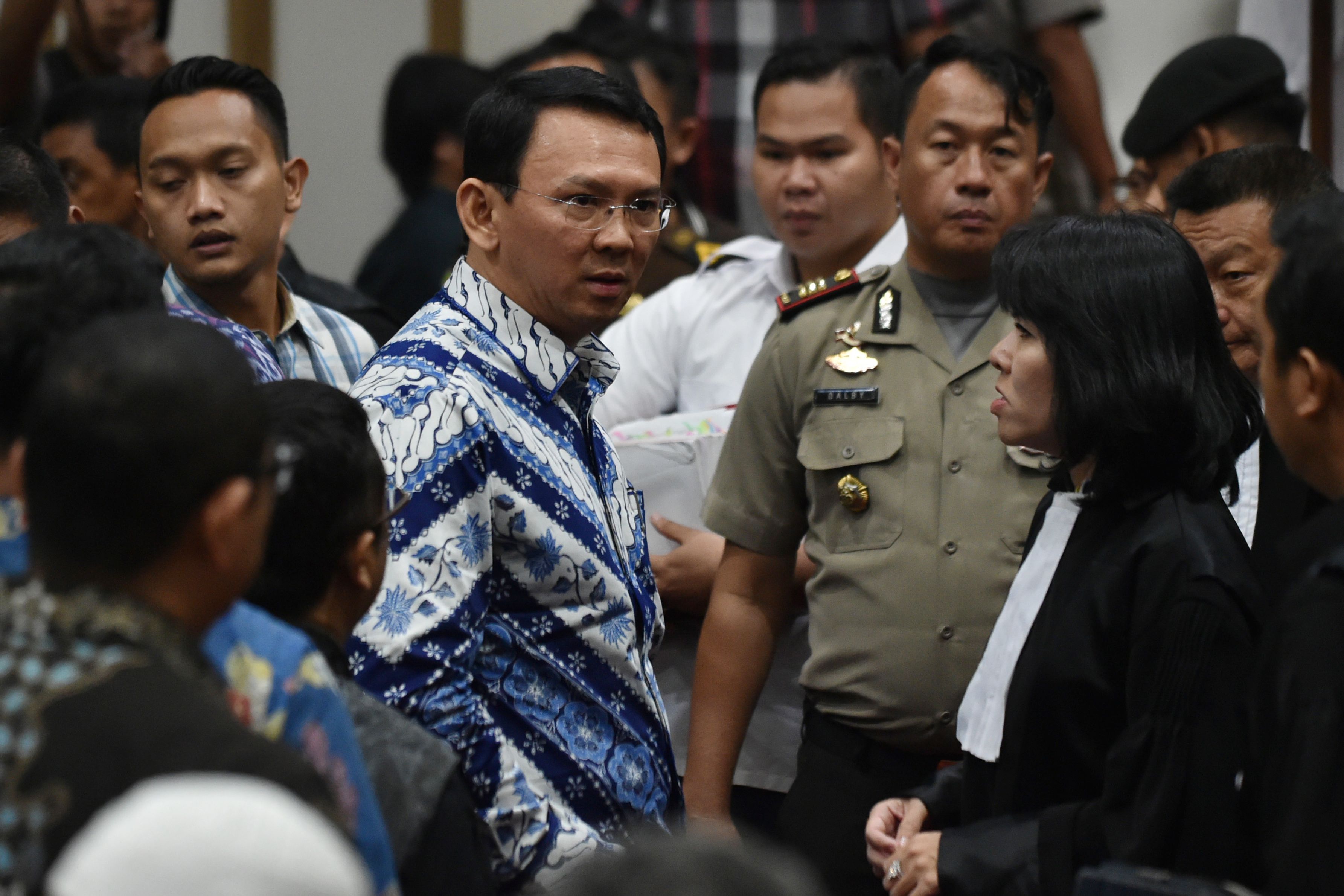 Former Jakarta Governor Basuki Tjahaja Purnama, popularly known as Ahok.