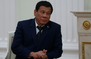 Philippine President Rodrigo Duterte.