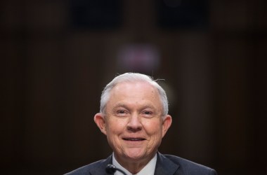 Attorney General Jeff Sessions testifies before the Senate Intelligence Committee on June 13th, 2017.