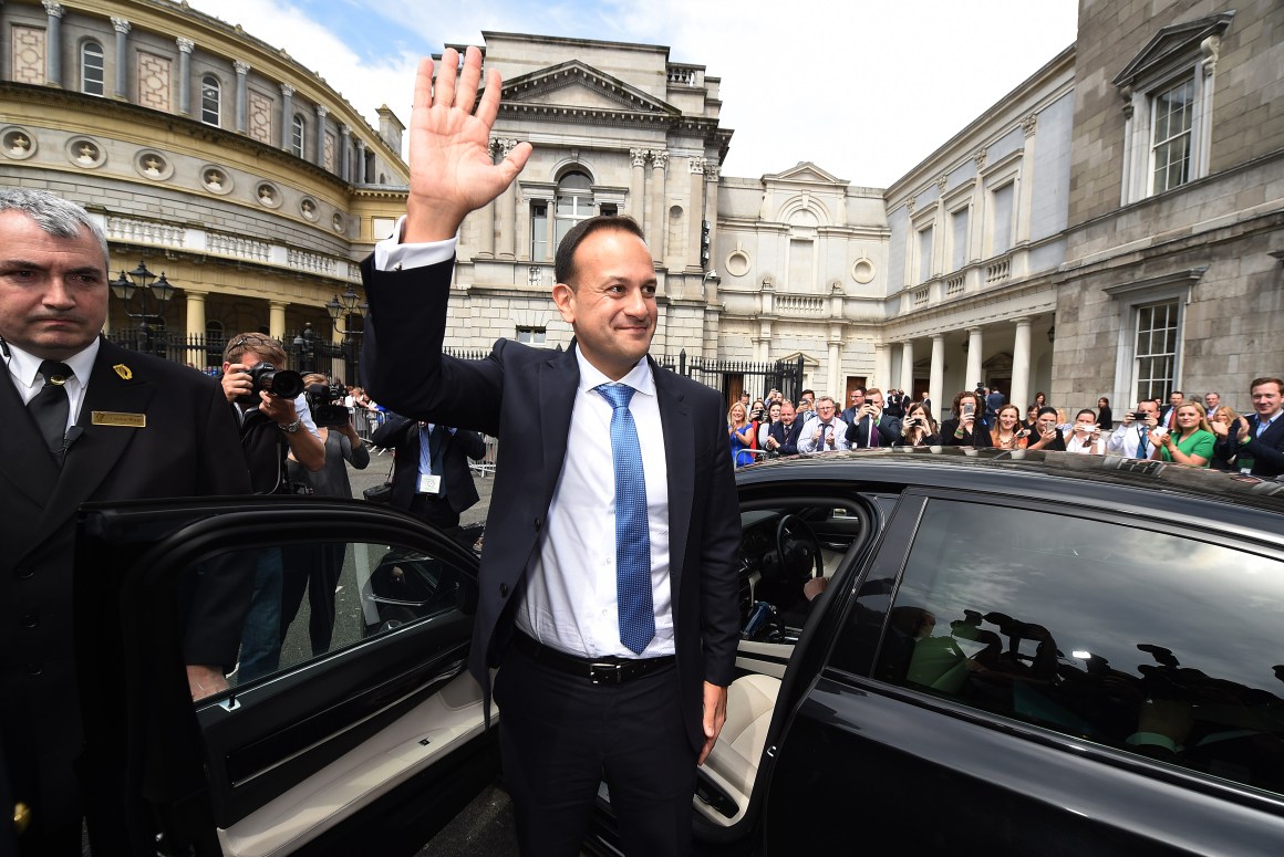 Irish Taoiseach Leo Varadkar.