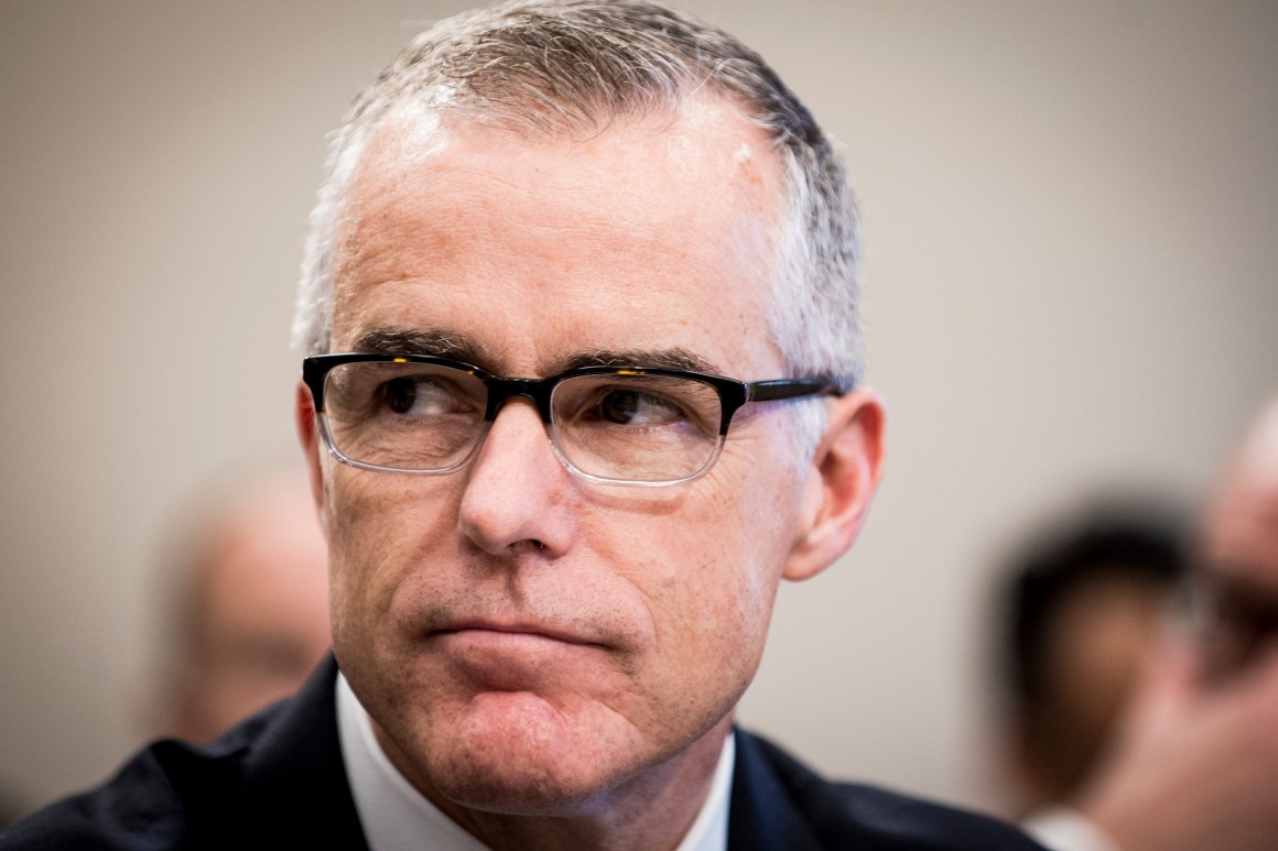 Andrew McCabe.