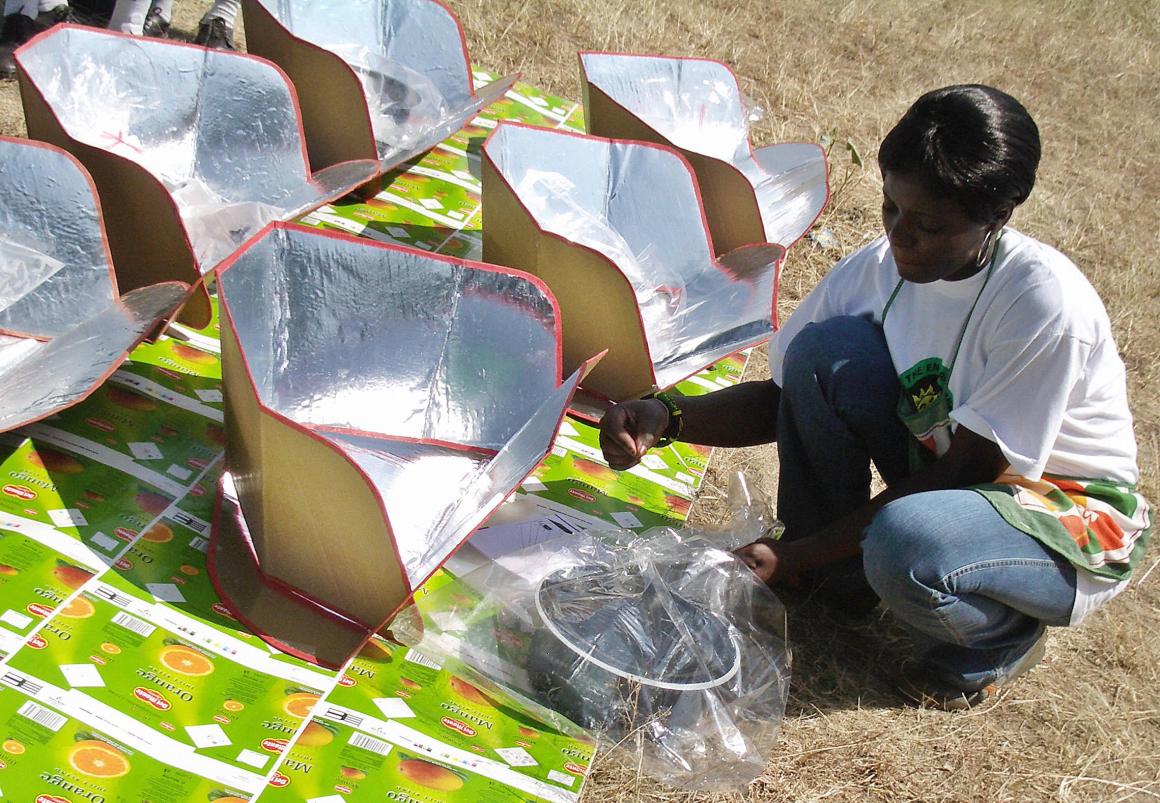 solar stove Kenya's Rift Valley province