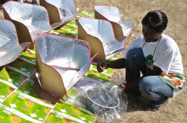 solar stove Kenya's Rift Valley province