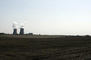 The Exelon Byron Nuclear Generating Stations running at full capacity on May 14th, 2007, in Byron, Illinois.