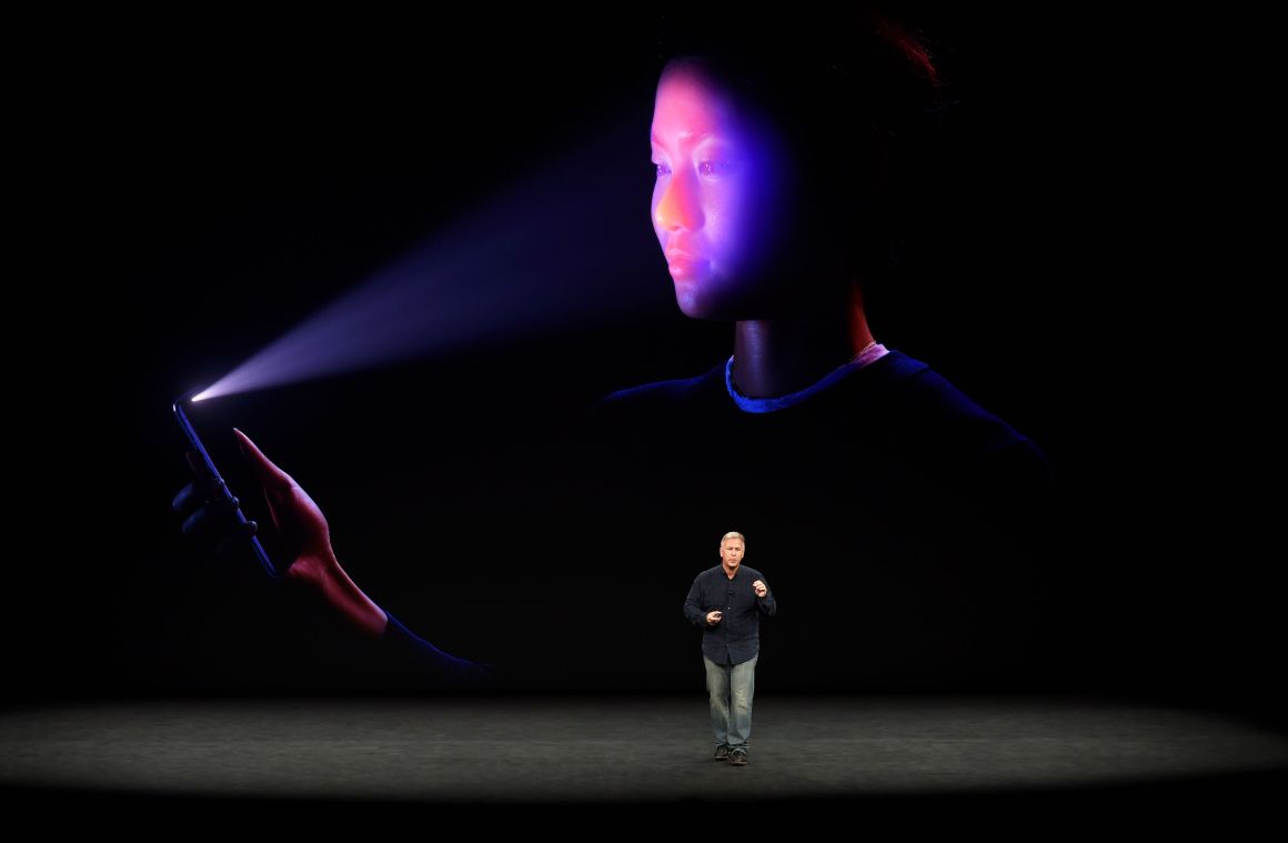 Philip Schiller, senior vice president of worldwide marketing at Apple, introduces the iPhone X during a media event at Apple's new headquarters in Cupertino, California, on September 12th, 2017.