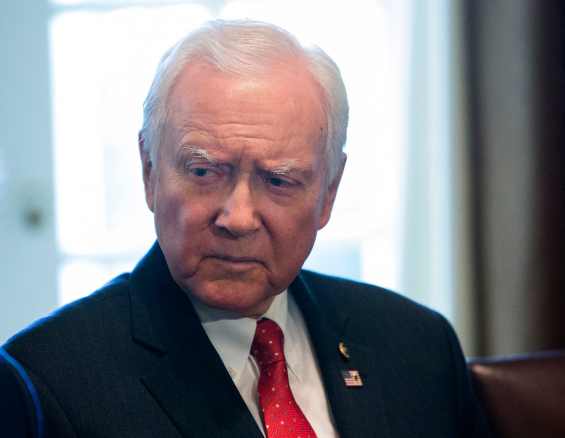 Senator Orrin Hatch.