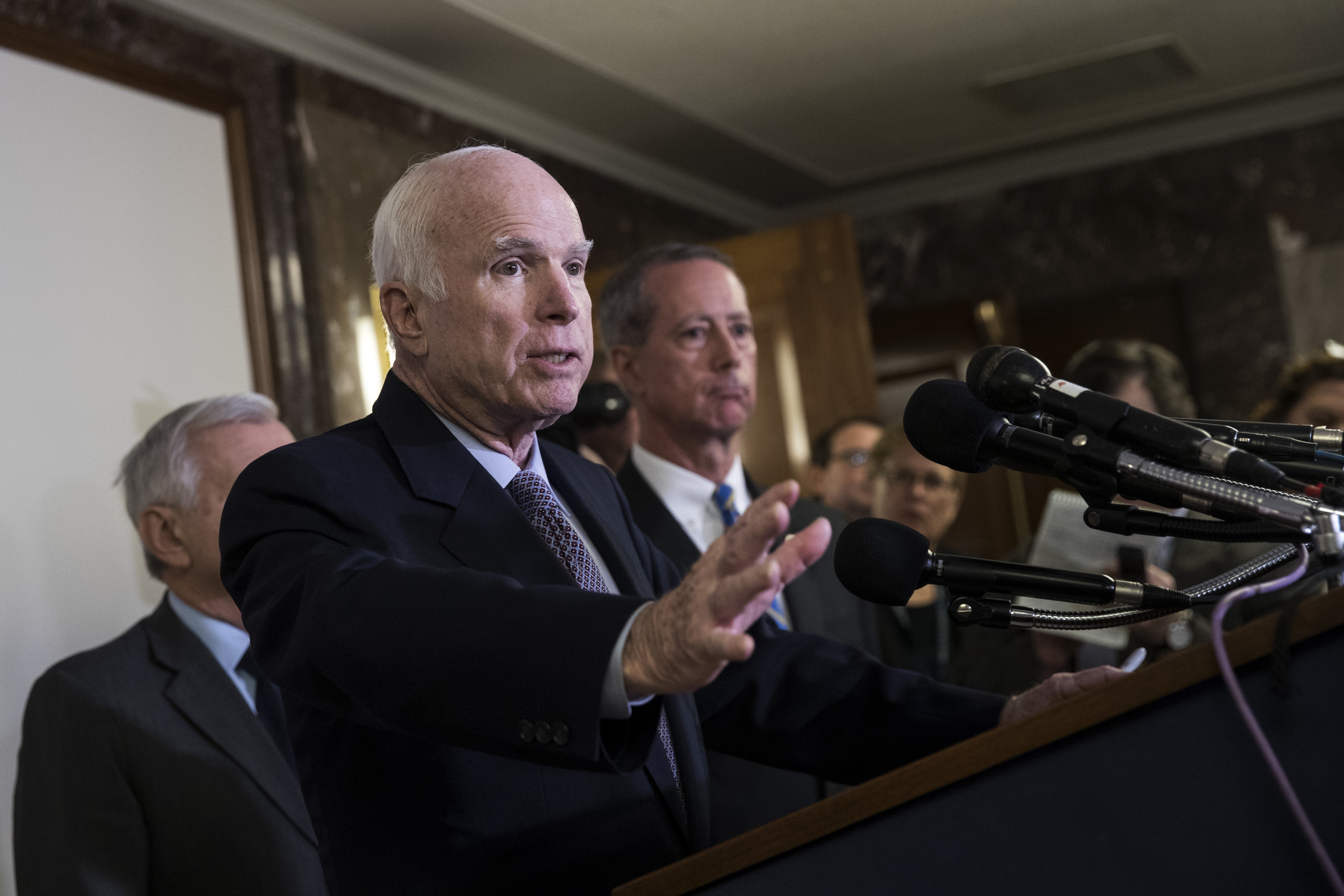 Senator John McCain (R-Arizona).