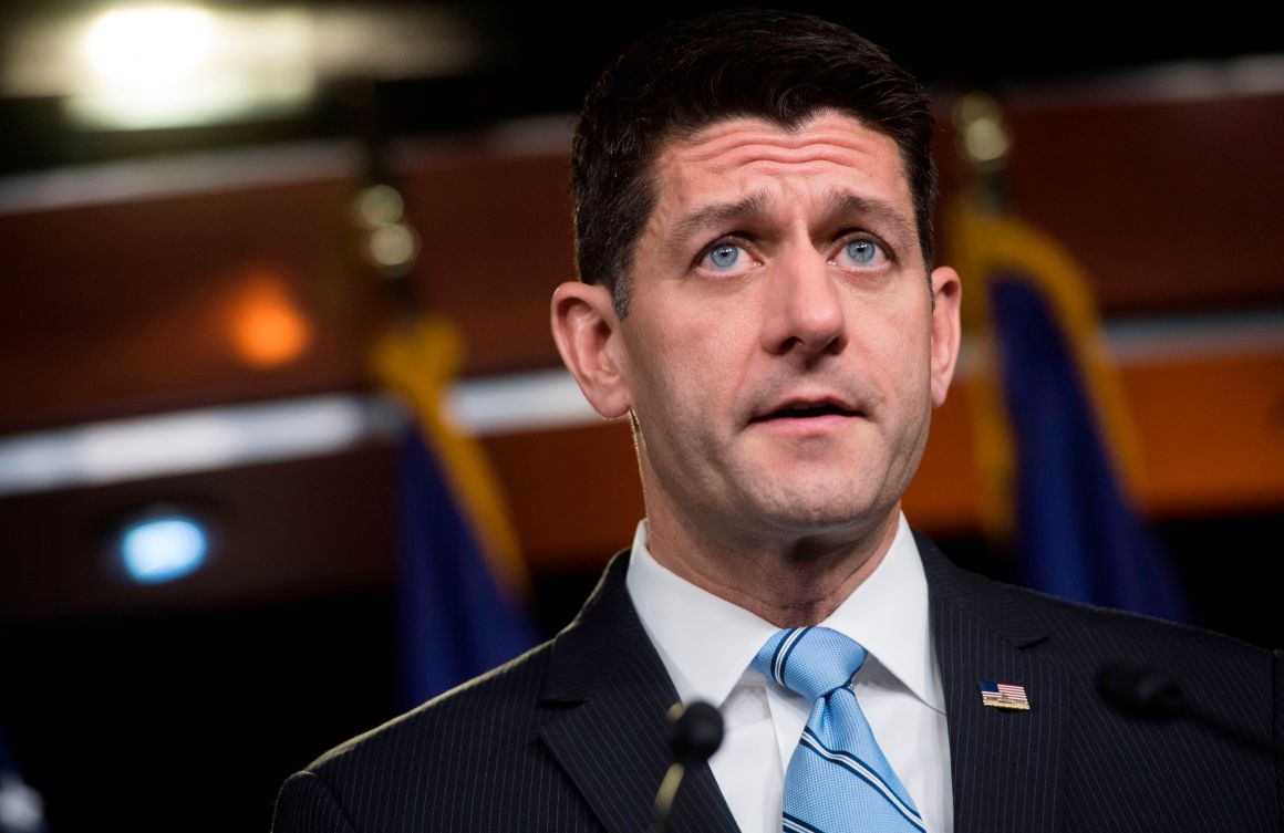 Speaker of the House Paul Ryan speaks about tax reform during a press conference on Capitol Hill in Washington, D.C, on November 7th, 2017.