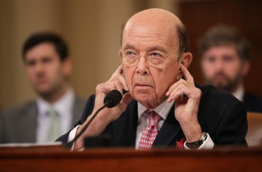 Secretary of Commerce Wilbur Ross.