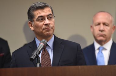 California Attorney General Xavier Becerra.