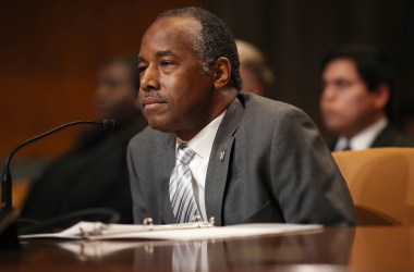 Housing and Urban Development Secretary Ben Carson testifies before the Transportation, Housing and Urban Development, and Related Agencies Subcommittee on Capitol Hill April 18th, 2018, in Washington, DC.