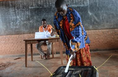 A woman casts her vote at a polling station in Ciri, northern Burundi, on May 17th, 2018, during a referendum on constitutional reforms that, if passed, will shore up the power of incumbent president and enable him to rule until 2034. For many critics, the referendum is yet another blow to hopes of lasting peace in the fledgling democracy, which experienced decades of conflict marked by violence between majority Hutu and the minority Tutsi who had long held power.