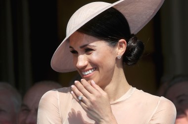 Meghan, Duchess of Sussex, attends the Prince of Wales' 70th Birthday Patronage Celebration held at Buckingham Palace on May 22nd, 2018, in London, England.