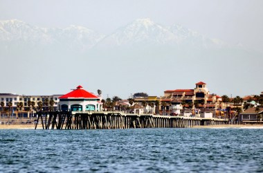 The Huntington Beach Pier.