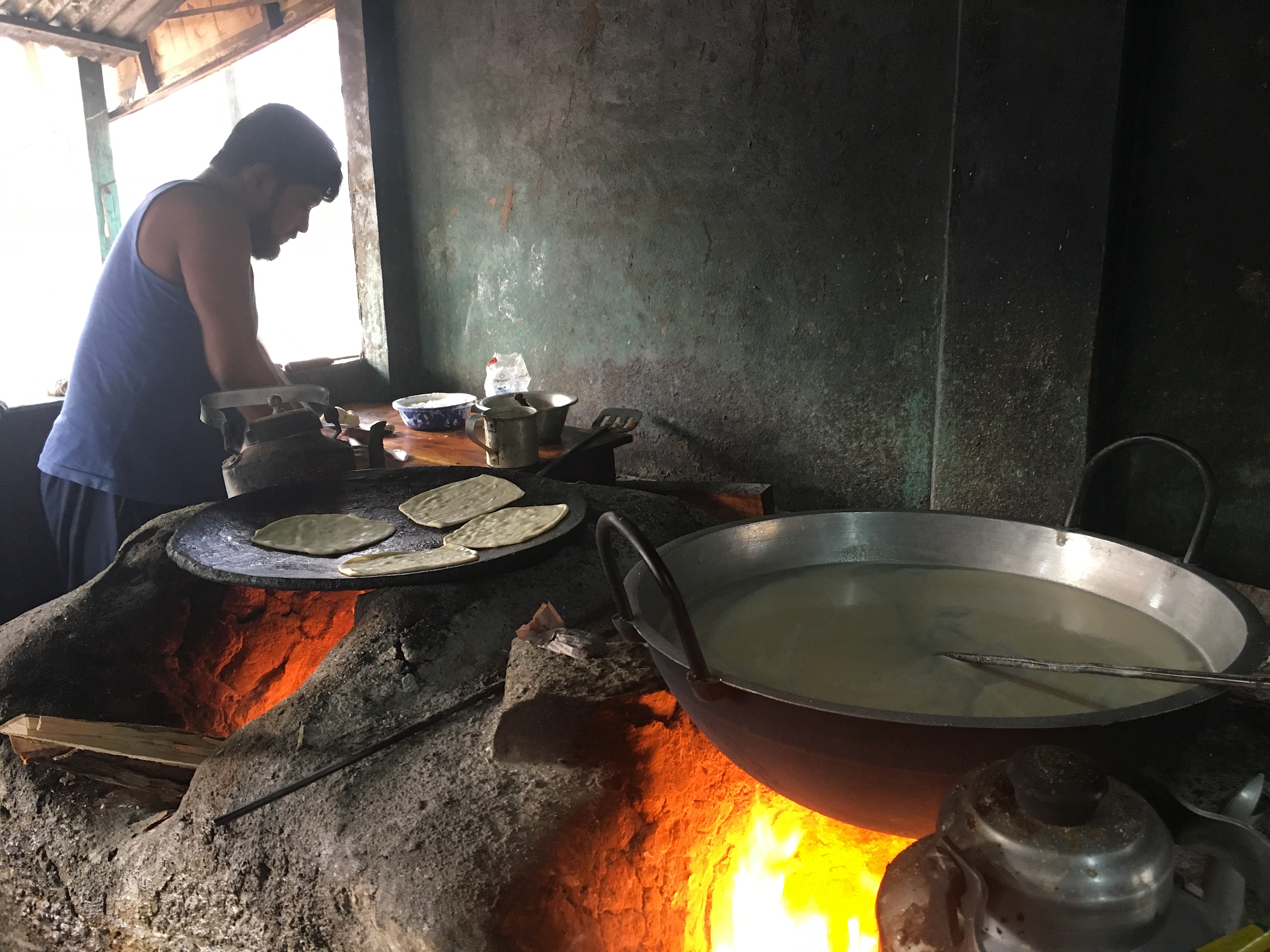 It’s not hard to find a meal in Rangpur City. Nearly everywhere you look, vendors are cooking traditional meals over wood fires and propane stoves.