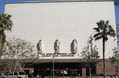 Stanley Mosk Courthouse in Los Angeles, California.
