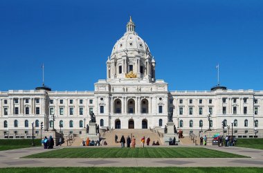 The Minnesota State Capitol, in St. Paul, Minnesota.