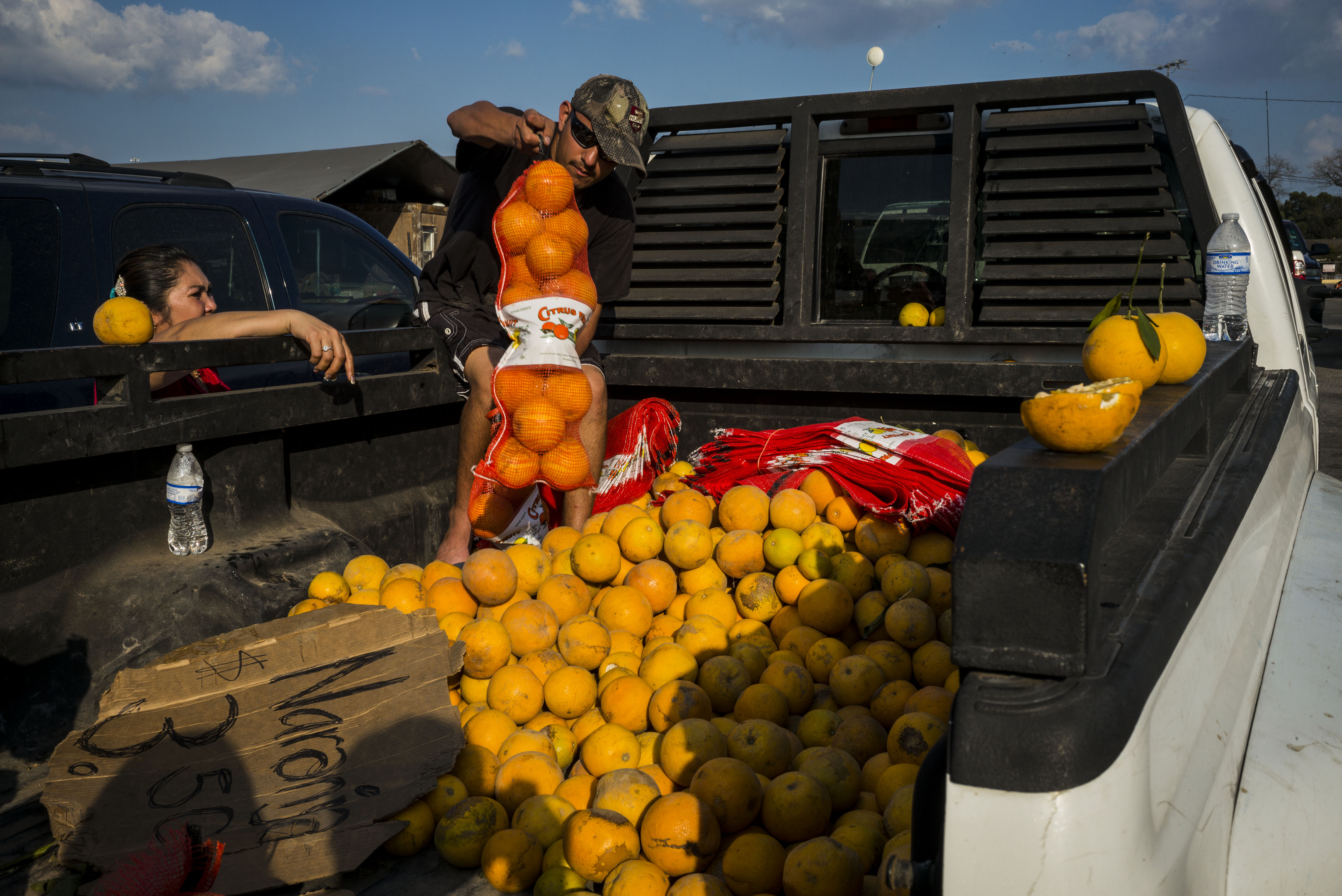 Houston Farmer's Market, largely frequented by Mexicans and Central Americans.