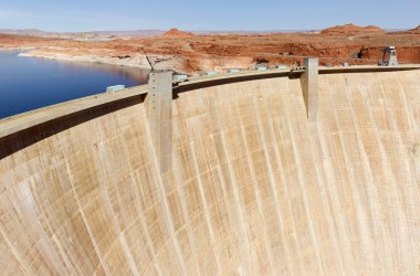 Glen Canyon Dam, Arizona.