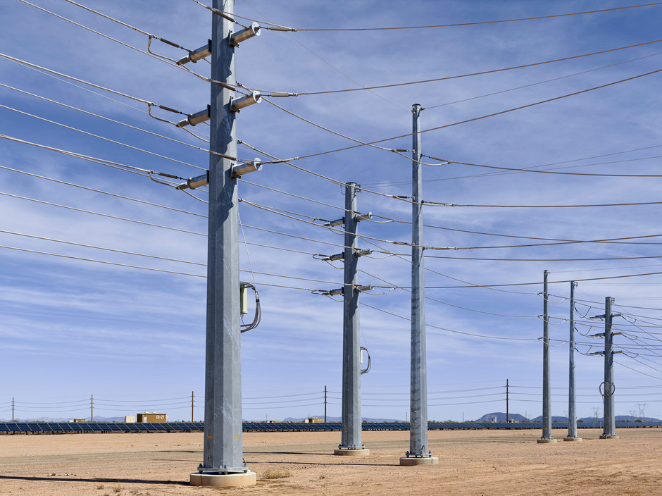 Agua Caliente Solar Farm in Gila Bend, Arizona.