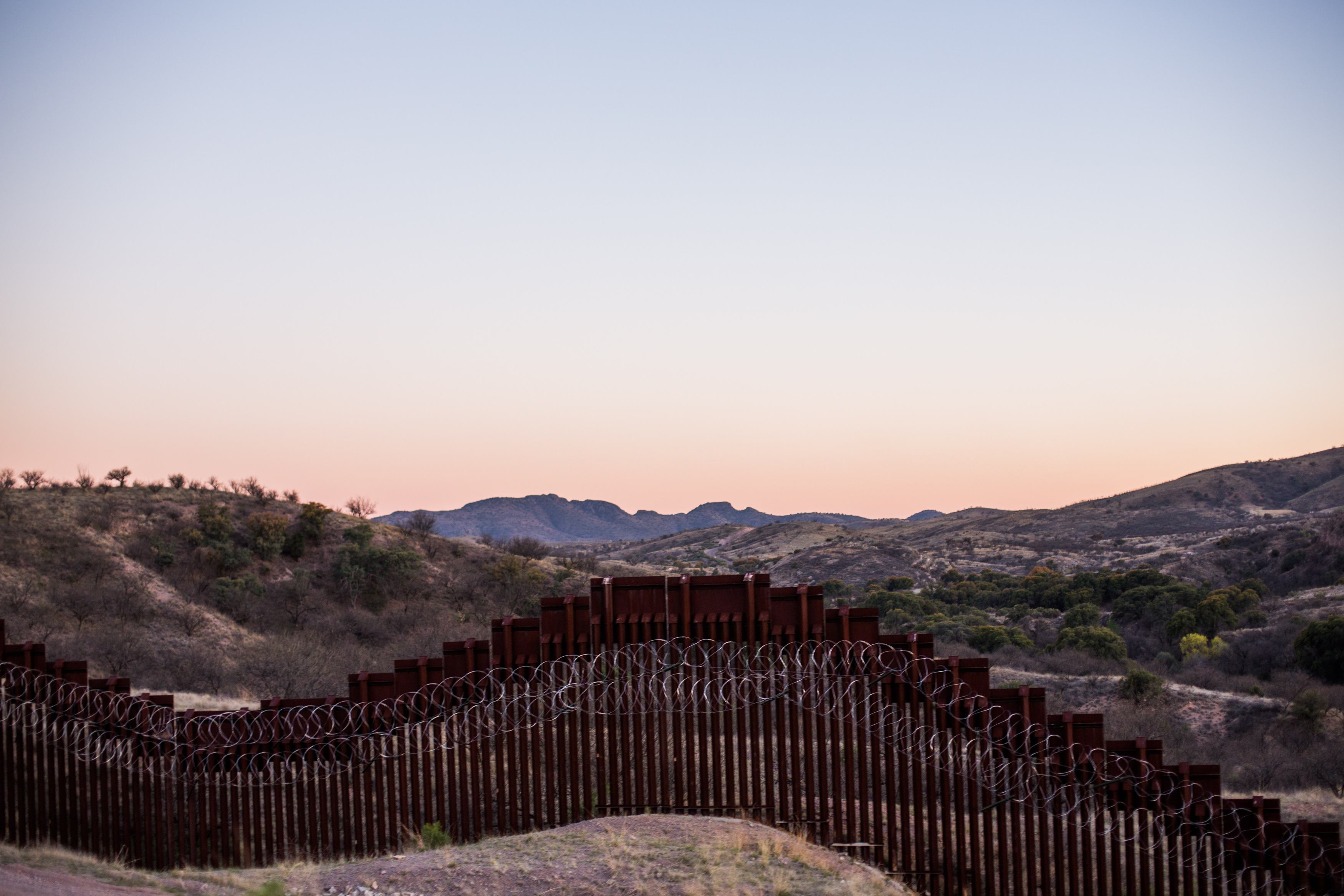 The border fence essentially creates two versions of Nogales, cutting directly through the city: an American one and a Mexican one.