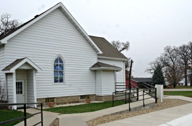 Oak Grove Christian Church in Shellsburg, Iowa.