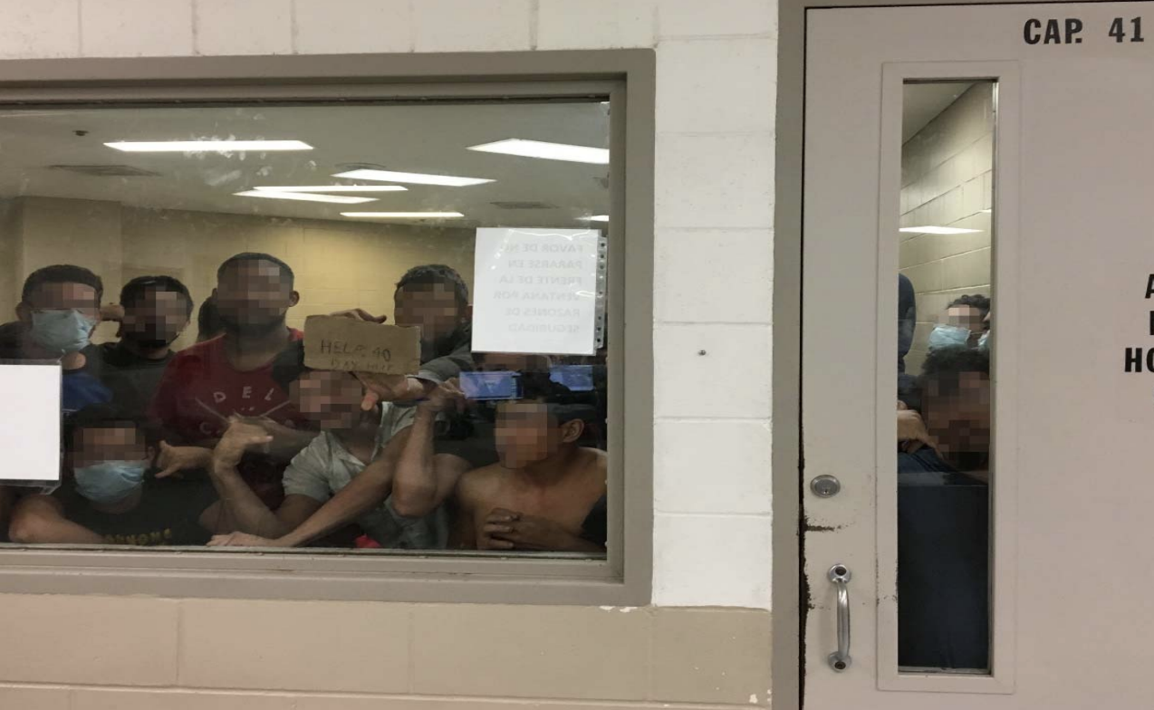 Eighty-eight adult males held in a cell with a maximum capacity of 41, observed by the OIG on June 12th, 2019, at Border Patrol's Fort Brown Station.