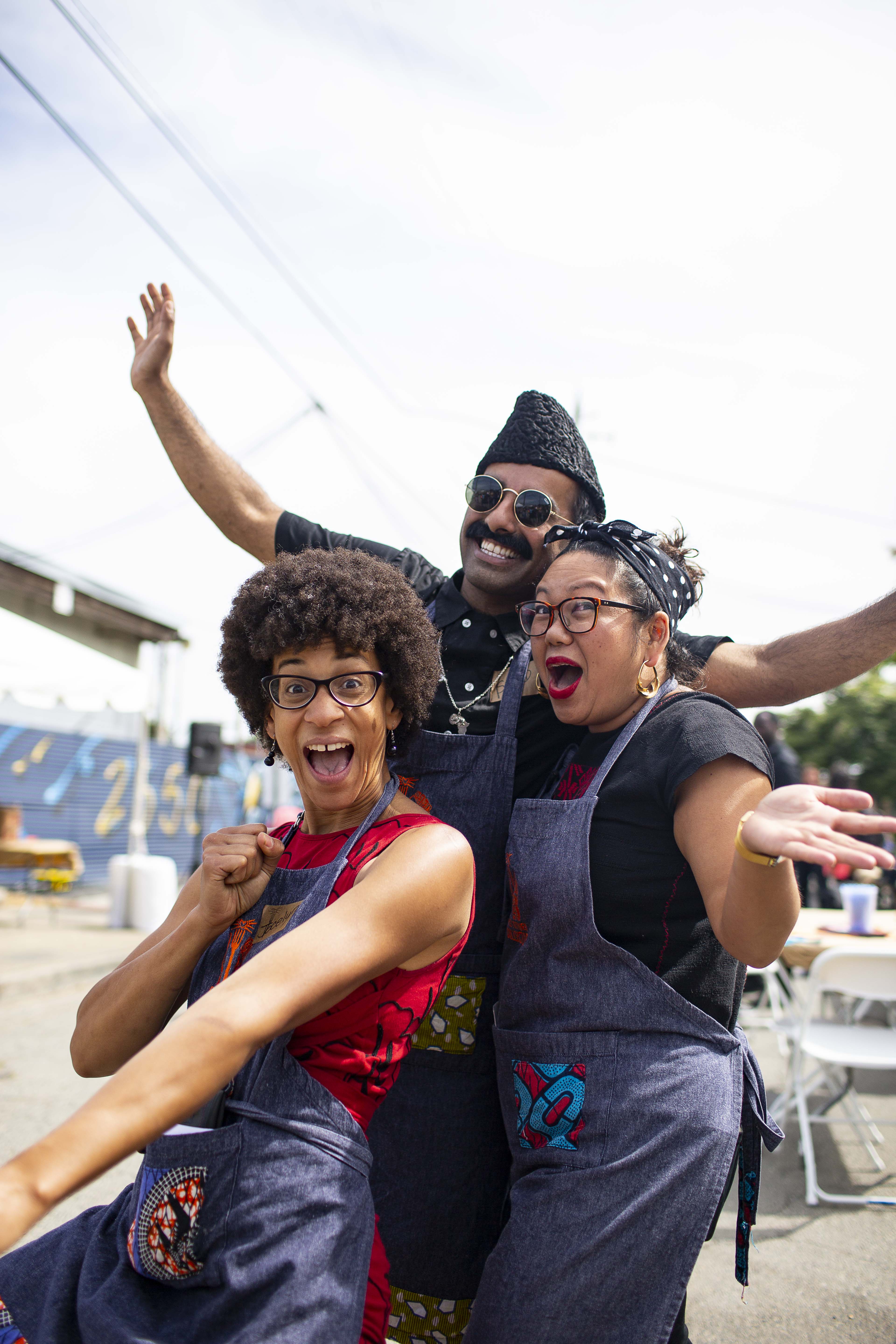 Jocelyn Jackson, Saqib Keval, and Sita Kuratomi Bhaumik.