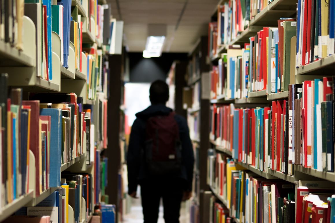 School teacher library