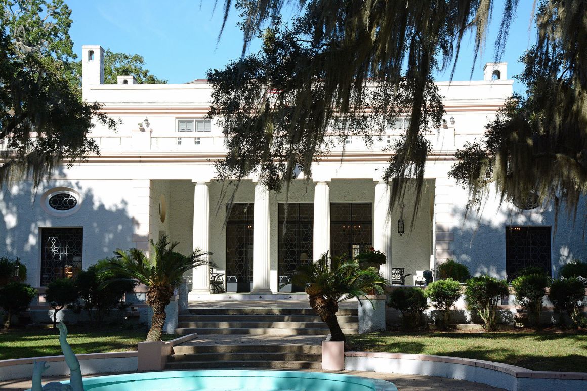 The R.J. Reynolds mansion on Sapelo Island, Georgia.