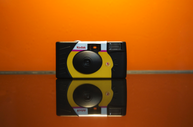 A Kodak disposable camera.