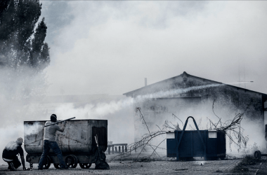 In 2012, miners launched a rocket at Spain's civil guard, which, according to press reports, was attempting to halt protests against the government's decision to reduce coal subsidies.