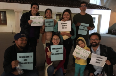 Advocates at the San Gabriel City Council meeting in San Gabriel, California, on April 3rd, 2018.