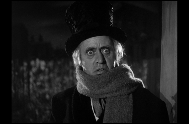 Alastair Sim in Scrooge, 1951.