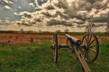 Cannon at Gettysburg