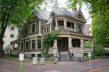 The visitors center at Portland State University, where Peter Boghossian is an assistant professor of philosophy.