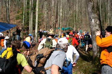 The start of the 2009 Barkley Marathons.