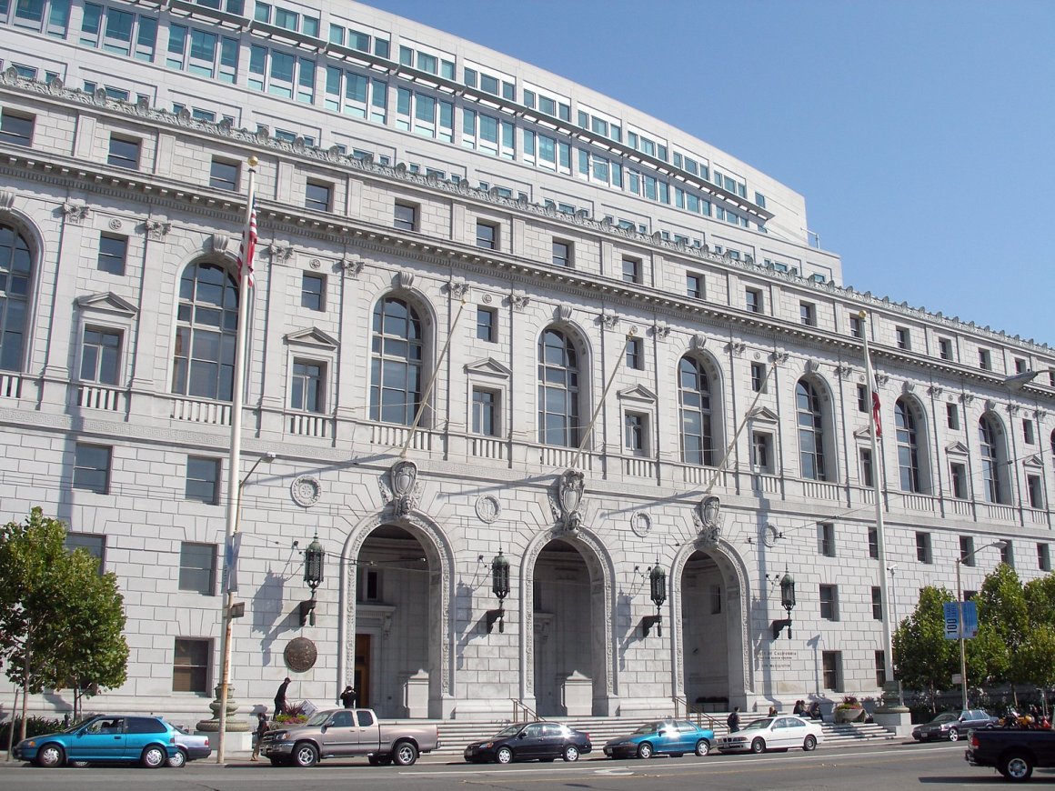 The California Supreme Court headquarters in San Francisco.