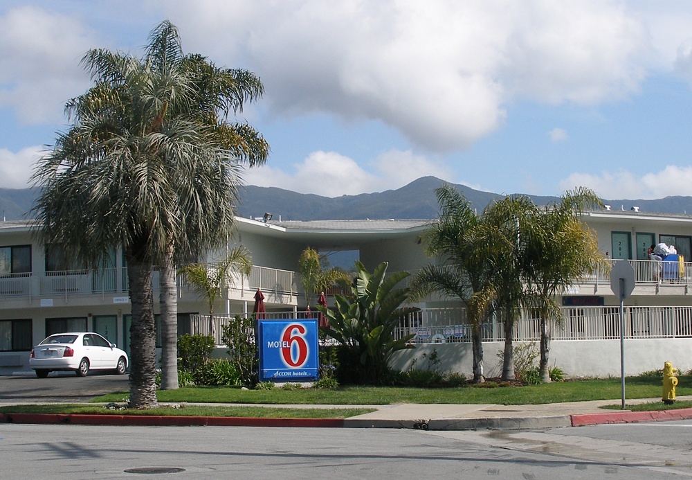 A Motel 6 in Santa Barbara, California.