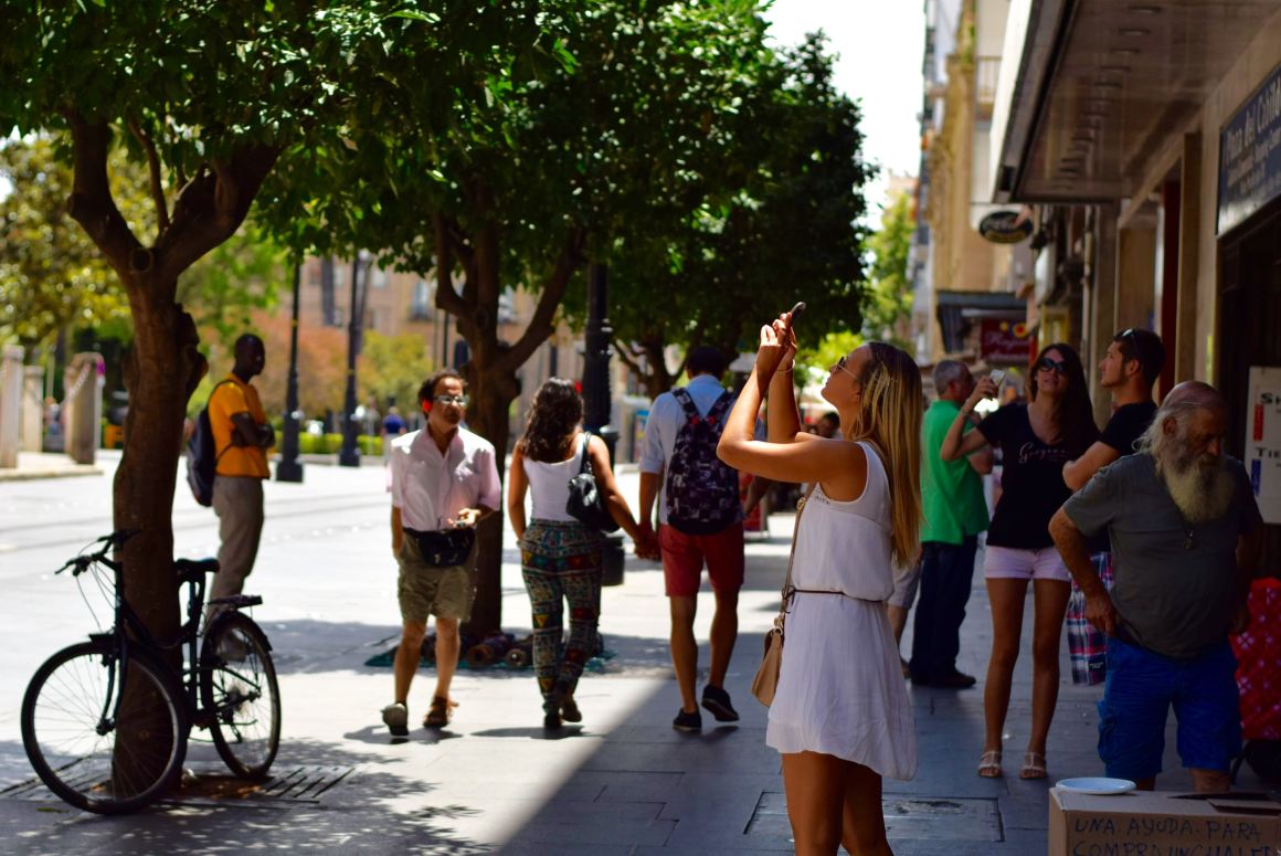 Urban green spaces trees city nature