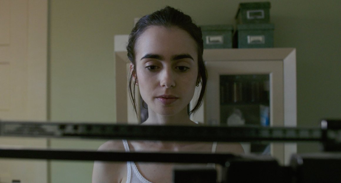 Lily Collins in Netflix's To the Bone.