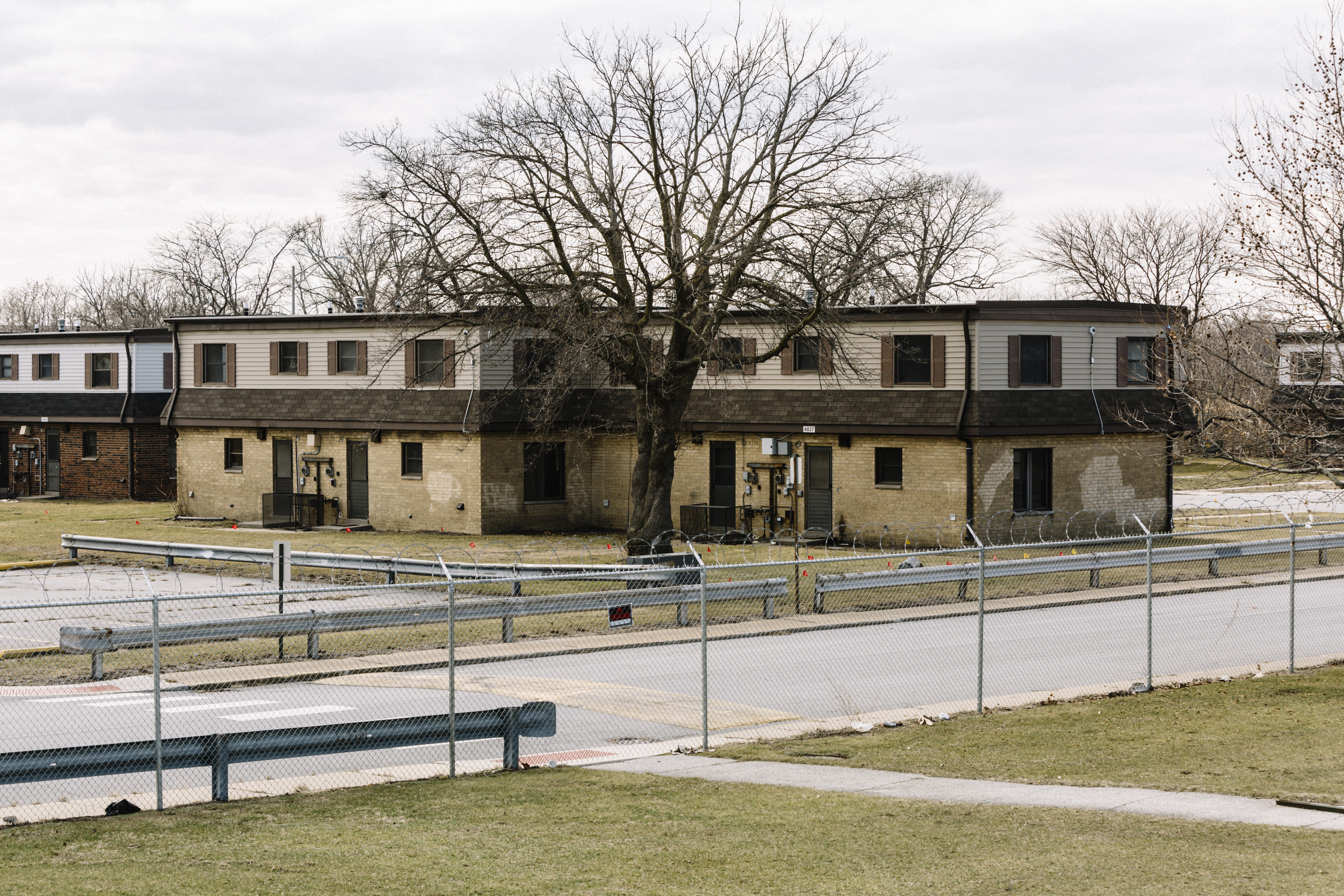 The West Calumet Housing Complex in East Chicago, Indiana.